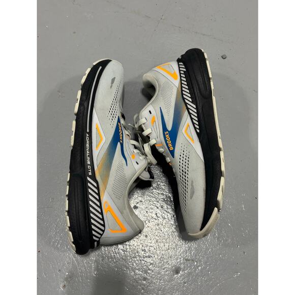 Brooks Adrenaline GTS 23  Shoes Men’s 10.5 Oyster Mushroom Orange Blue Goretex main image 5